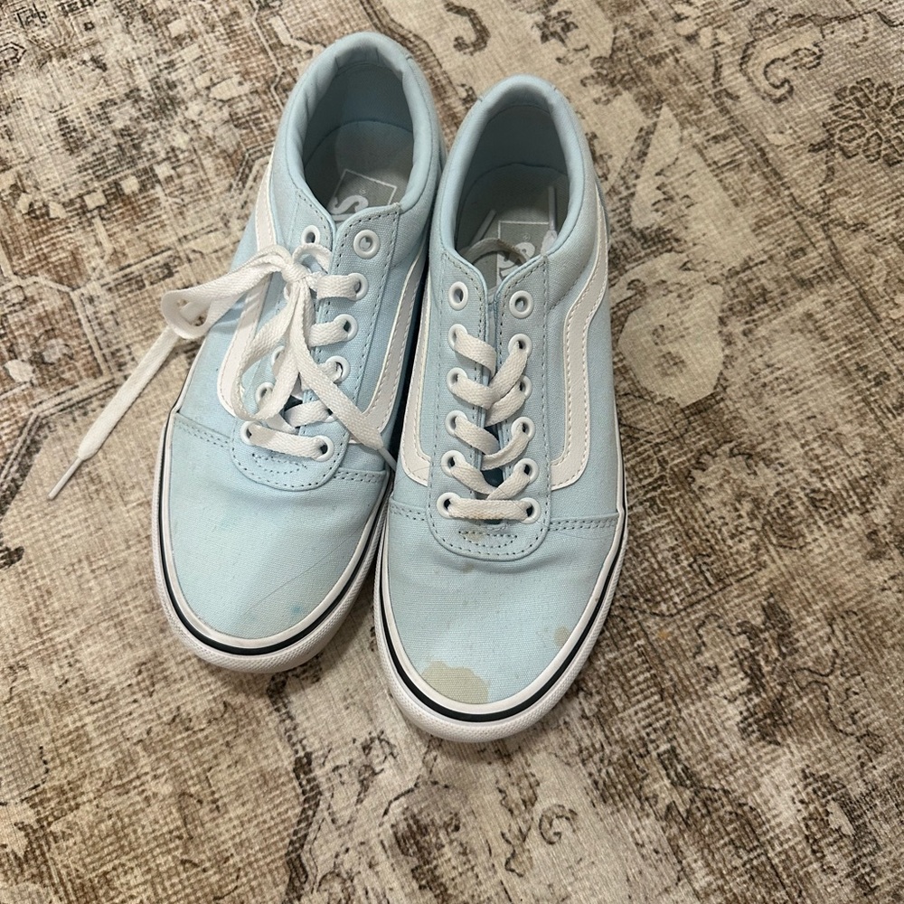 Baby Blue Vans